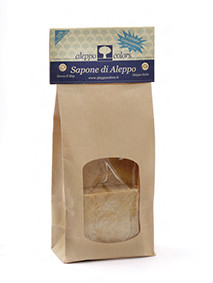 SAPONE DI ALEPPO 15% di alloro 350gr.