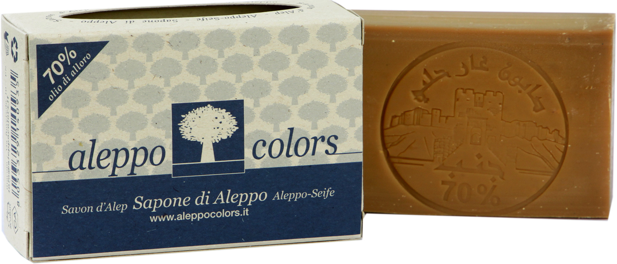 SAPONETTA DI ALEPPO 70% di olio di Alloro